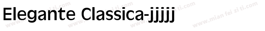 Elegante Classica字体转换